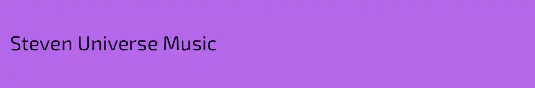 Steven Universe Music
